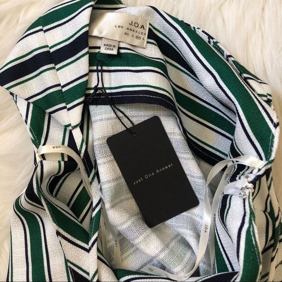 NWT J.O.A. Striped Midi Dress - Picture 4 of 6